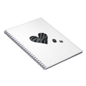 Carnet Zebra-heart (Côté Droit)