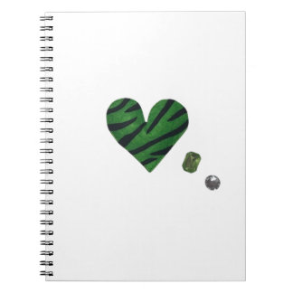 Carnet Zebra-heart