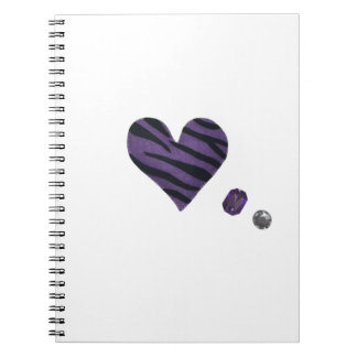 Carnet Zebra-heart