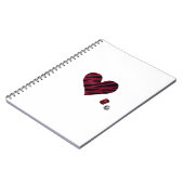 Carnet Zebra-heart (Côté gauche)