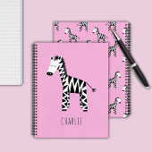 Carnet Zebra mignon enfants