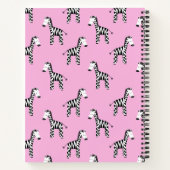 Carnet Zebra mignon enfants (Dos)