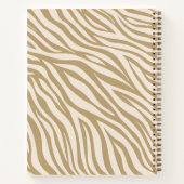Carnet Zebra Print-Neutral- (Dos)