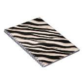 Carnet Zebra raye une texture transparente + vos idées (Côté Droit)
