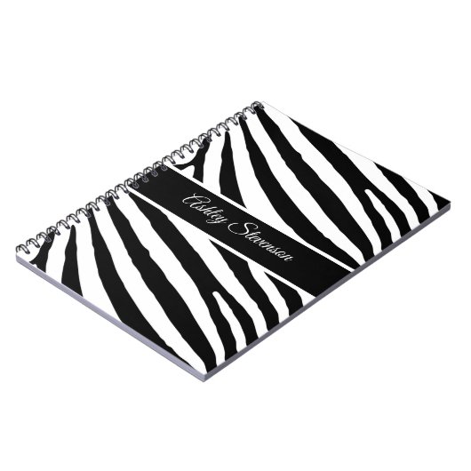 Carnet Zebra Stripes (Côté gauche)