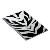 CARNET ZEBRA STRIPES ABSTRAITES (Côté Droit)