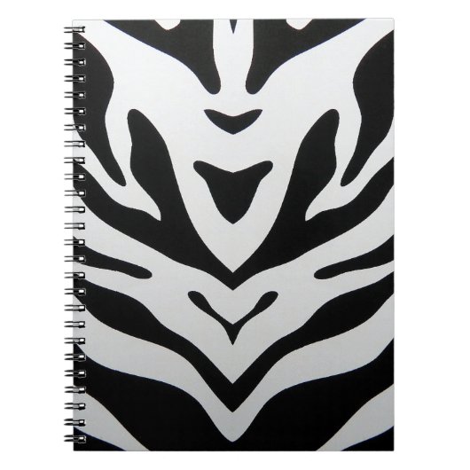 CARNET ZEBRA STRIPES ABSTRAITES (Devant)