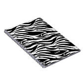 Carnet Zèbre Blanc Et Noir (Côté Droit)