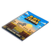 Carnet Zèbre, Pixel Art 8 Bits Rétro (Côté gauche)
