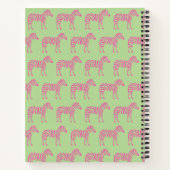 Carnet Zèbre rose (Dos)