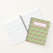 Carnet Zèbre rose (Intérieur)