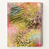 Carnet Zèbre tropical sur Poster de animal (Dos)