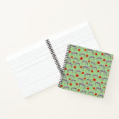 Carnet Zèbres Parmi Les Fleurs D'Hibiscus (Intérieur)