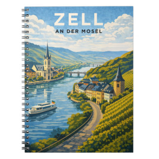 Carnet Zell Allemagne Art de Voyage Vintage