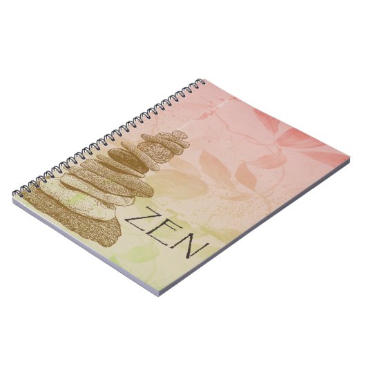 Carnet Zen Cairn (Côté gauche)