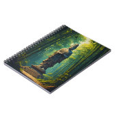 Carnet Zen dans la forêt de bambou (Côté gauche)