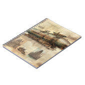 Carnet Zeppelin Steampunk vintage (5) (Côté gauche)