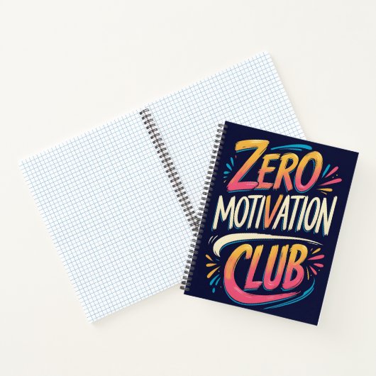 Carnet Zero Motivation Club (Intérieur)