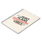 Carnet Zéro plan, maximum de vidéos (Côté gauche)