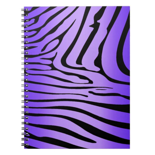 Carnet Zesty Zebra Purple (Devant)