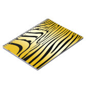 Carnet Zesty Zebra Yellow (Côté gauche)