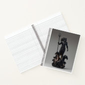 Carnet Zeus Geometric Graphite Marble Notebook (Intérieur)
