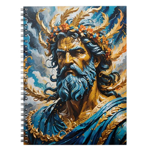 Carnet Zeus Jupiter Ancien Dieu Grec (Devant)