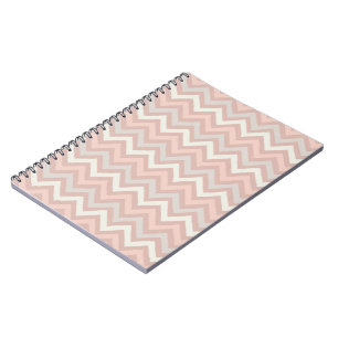 Carnet Zig Zag Stripes Dessin Dans L'Aquarelle Calme