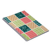 Carnet Zigzag, Chevron, En vichy, Pois, Patchwork (Côté Droit)