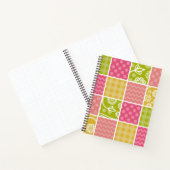 Carnet Zigzag, Chevron, Pois, En vichy, Patchwork (Intérieur)