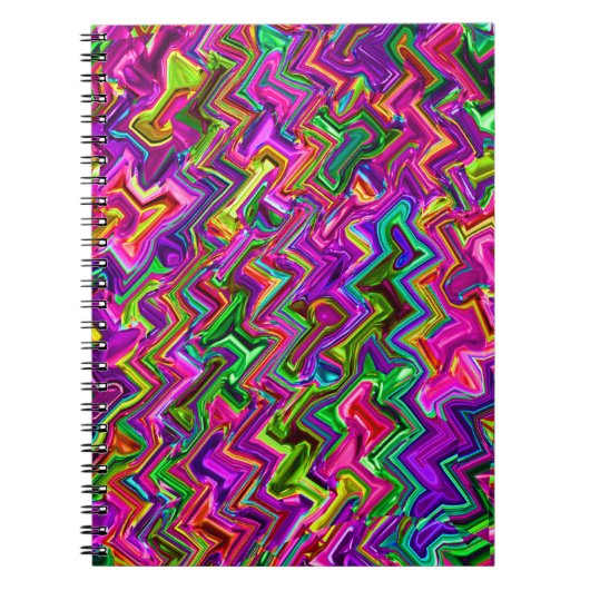 Carnet Zigzag coloré #2 - (Devant)