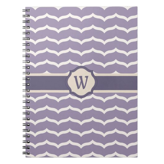 Carnet Zigzag fleuri (Devant)
