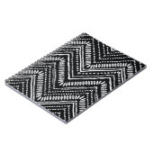 Carnet Zigzag Stripes : Ethnique Dessinée À La Main (Côté gauche)