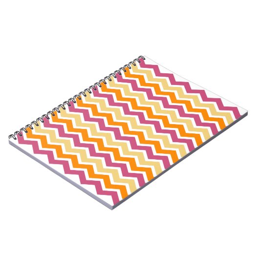 Carnet ZigZag tribale dynamique (Côté gauche)