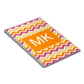 Carnet ZigZag tribale dynamique (Côté Droit)