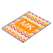 Carnet ZigZag tribale dynamique (Côté gauche)