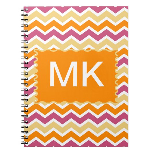 Carnet ZigZag tribale dynamique (Devant)