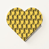 Carnet Zigzags ananas (Dos)
