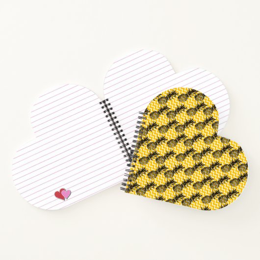 Carnet Zigzags ananas (Intérieur)