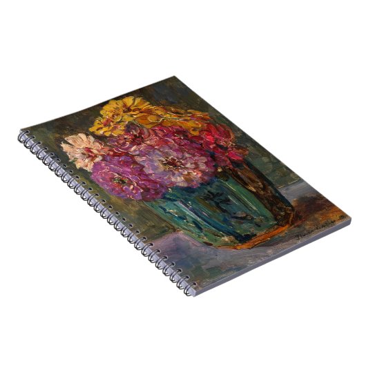 Carnet Zinnias dans un pot vert | Floris Verster (Côté Droit)