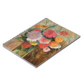 Carnet Zinnias et Asters | Tadeusz Makowski (Côté gauche)