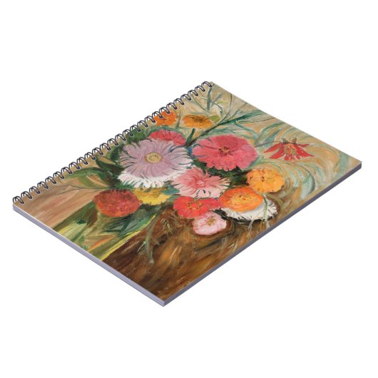 Carnet Zinnias et Asters | Tadeusz Makowski (Côté gauche)