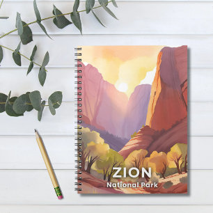 Carnet Zion National Park Aquarelle de voyage