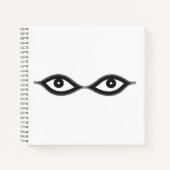 Carnet Zipper eyes (Devant)