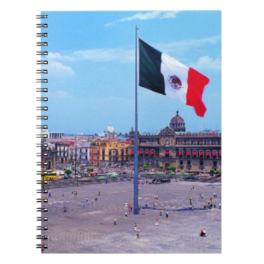 Carnet Zocalo, Mexico, Mexique (Devant)