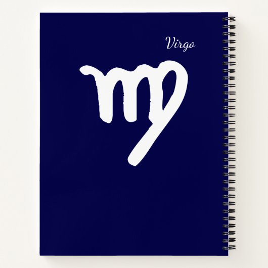 Carnet Zodiac Constellation Virgo (Dos)