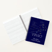 Carnet Zodiac Constellation Virgo (Intérieur)