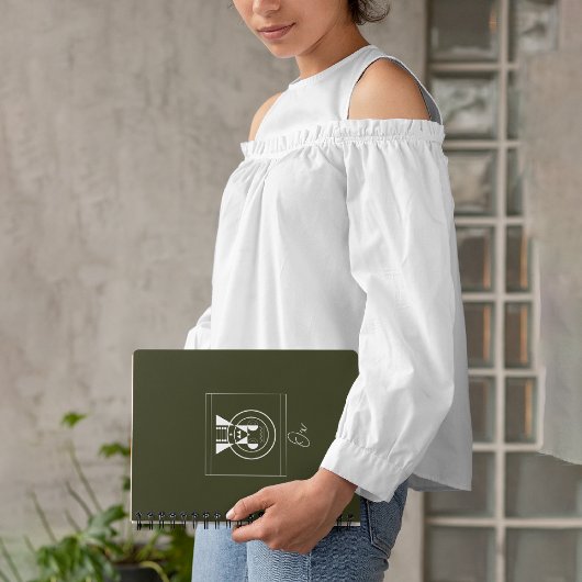 Carnet Zodiac Ox - Journal des animaux géométrique