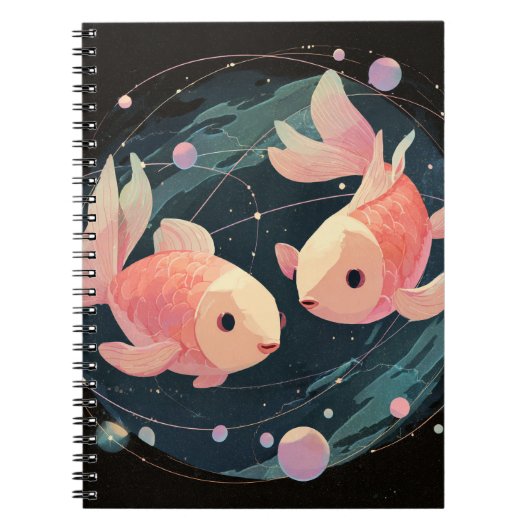 Carnet Zodiac Pisces (Devant)