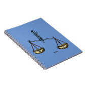 Carnet Zodiaque : Balance en couleurs (Côté Droit)